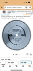 Mastec Tct Saw Blade For Cutting Aluminum 14INCH 100T New. Price: $40.00.