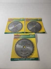 3 New Promax 7 1/4" Tungsten Molybdenum Carbide Tipped 24T Circular Saw Blade. Price: $12.50.