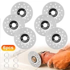 6PCS 4" Rock Slab Grinding Disc Diamond Tile Cutting Saw Blade For Angle Grinder New. Price: $16.13.