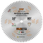Cmt 254.080.10 Itk Non-ferrous, Pvc & Melamine Saw Blade, 10-INCH X Teeth,... New. Price: $83.75.