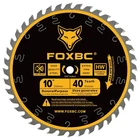 Foxbc 10 Inch Ultimate General Purpose Table Saw Blade, 40-TOOTH Wood Cutting, 5 New. Price: $45.92.