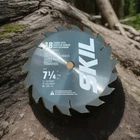 Skil 75718WM 7-1/4" 18-TOOTH Carbide Circular Saw Blade Open. Price: $12.99.