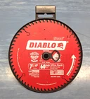 Freud Diablo DO760R Saw Blade 1/4" Ultra Finish Perma Shield Coated 5/8" Nos New. Price: $16.79.