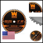 Wen BL1248 12-INCH 48-TOOTH Carbide-tipped Professional Woodworking Saw Blade New. Price: $31.67.