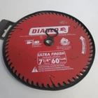 Diablo 7-1/4IN. X 60-TOOTH Ultra Finish Circular Saw Blade For Wood New. Price: $15.99.