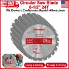 10 Pack Circular Saw Blades 6-1/2" 24T With 5/8" Arbor, Carbide Tipped Teeth New. Price: $44.07.