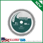 7-1/4-INCH 60 Tooth Tcg Aluminum And Non-ferrous Metal Saw Blade With 5/8-INCH New. Price: $26.44.