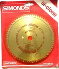 1/2" Circular Saw Blade Simonds Si-clone 61-18830 New. Price: $22.00.