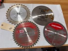 10" Craftsman - Kromedge Usa Circular Saw Blade Lot Of 4 (#291) Used. Price: $40.00.