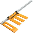 Powertec Circular Saw Guide Rail System Rip-cut Edge Track New. Price: $89.99.