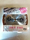 5 Credo Contractors 7"- 7-1/4" 18 Carbide Teeth Extra Fast Circular Saw Blades Open. Price: $25.00.
