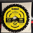 Dewalt Carbide Circular Saw Blade 1/4 Inch 24T Worm Drive Chn DWA171424D Open. Price: $18.99.