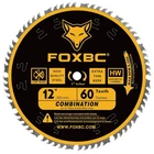 Foxbc 12 Inch Combination Miter Saw Blade, 60-TOOTH, Wood Cutting With Black New. Price: $53.16.