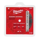 Milwaukee 49-93-7120 Diamond Universal Hard And Soft Material Saw Blade, 7" New. Price: $68.06.