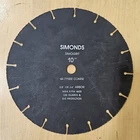 Simonds Simogrit 10" Saw Blade Course 44-211000 Open. Price: $14.25.