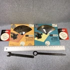 Vtg Lot Of 2 Sears Craftsman Kromedge 10IN Table Radial Saw Blades 5/8IN Arbor Used. Price: $19.95.