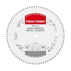 Twin-town 12-INCH 96 Tooth Tcg Aluminum Cutting Blade For Miter/table Saw... New. Price: $39.40.