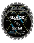 5-1/2-INCH 24-TOOTH Circular Saw Blade With 10 Mm Arbor, Framing Wood Cutting, New. Price: $21.87.