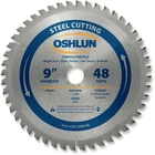 Oshlun SBF-090048 9-INCH Tooth Tcg Saw Blade With 1-INCH Arbor For Mild St... New. Price: $77.97.