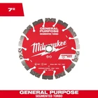 Milwaukee 49-93-9007 7" Diamond Max Turbo General Purpose Blade New. Price: $31.99.