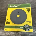 GC408 Remgrit Circular Saw Blade, 4" X 5/8" New. Price: $39.00.