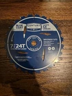 Century Drill & Tool 10103 7-1/4" 24T Contractor Series Carbide Saw Blade New. Price: $8.24.