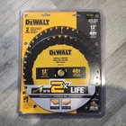 Dewalt DWA1240CMB 12-IN 40T Combo Pack Saw Circular Blades New. Price: $48.95.