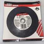 Black & Decker 7" Metal Abrasive Saw Blade (73-217) New D1. Price: $10.39.