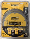 Dewalt Two Pack 10 Inch Construction Carbide Circular Saw Blades. 60T & 32T. New. Price: $24.00.