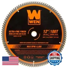 Wen BL1200 12-INCH 100-TOOTH Carbide-tipped Ultra-fine Finish Professional New. Price: $47.85.