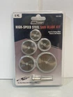 Toolshop Rotary 6-PC. High-speed Steel Saw Blade Kit New. Price: $12.00.