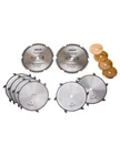 Oshlun SDS-0842 Tooth Stack Dado Set With 5/8-INCH Arbor New. Price: $132.00.