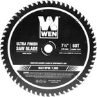 Wen BL0760 7.25-INCH 60-TOOTH Carbide-tipped Professional Ultra Fine-finish Circ New. Price: $23.99.