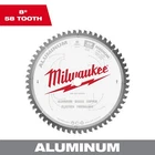 Milwaukee 48-40-4345 8" Aluminum Cutting Circular Saw Blade New. Price: $63.99.