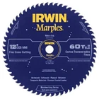 Irwin Tools 1807383 Marples Laser Cut 12" X 60-TOOTH Bevel Circular Saw Blade New. Price: $46.50.