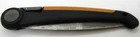 Fiskars 10" Steel Blade Softgrip Folding Saw Used. Price: $14.99.