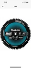 Makita B-66961 10" 60T Carbide-tipped Max Efficiency Miter Saw Blade New. Price: $48.99.