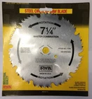 Irwin 11240 7-1/4" X 60T All Purpose Fast Cutting Steel Circular Saw Blade Usa New. Price: $6.00.