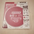 Diablo Inch Aluminum/plastics Blade Teeth 5/8 D1084ND New Package. Price: $50.00.