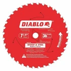 Diablo D0736GPX 7-1/4" Tooth Wood & Metal Carbide Saw Blade New. Price: $33.42.