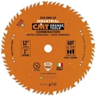 Cmt 215.060.12 12-INCH Diameter Teeth 1-INCH Bore Industrial Combination S... New. Price: $125.26.