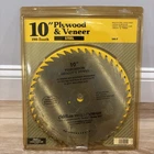 Oldham 180 Tooth Plywood & Veneer Saw Blade Steel 100-P 5/8 Arbor Used. Price: $14.99.