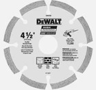 Dewalt 4-1/2" Hp Segmented Diamond Blade (DW4782) New. Price: $17.99.