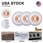 Diamond Saw 3PCS 3INCH Concrete Cutting Disc For Stone Granite Cut-off Wheel New. Price: $19.50.