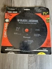 Black And Decker 73-047 Blade 7-1/4" Plywood 140T Steel New. Price: $12.99.