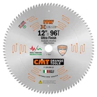 Cmt Itk Xtreme Orange Chrome 12"ULTRA Fine Crosscut Blade 96TEETH Atb 255.096.12 New. Price: $98.67.