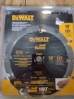 Dewalt Laminate Fiber Cement Saw Blade 10" Teeth DWA31012PCD New. Price: $64.99.
