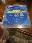 Kobalt 7" Multi Floor Diamond Tile Blade Wet Dry 5/8" Arbor 6037283 New. Price: $15.00.