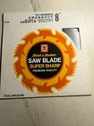 Saw Blade Black Decker Crosscut 73-128/39603 Arbor 5/8 New. Price: $10.95.
