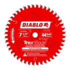 Diablo D0744CD 7-1/4" 44-TEETH Trexblade Saw For Composites And Plastic New. Price: $37.99.